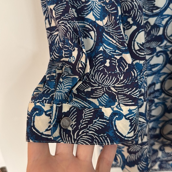 Tory Burch Silk Tunic Top - Picture 3 of 11